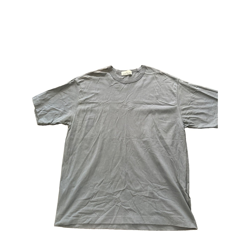 Stone Island sage Blue Stone crewneck t-shirt Men's T-Shirt Size XXL